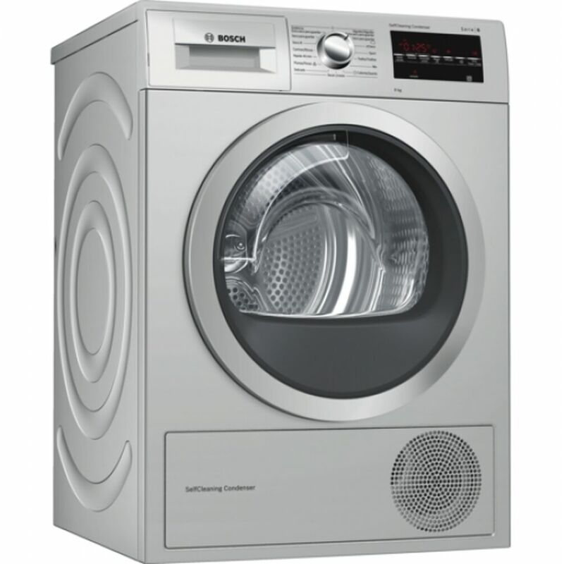

Secadora de condensación BOSCH WTG8729XEE 9 kg Acero Inoxidable
