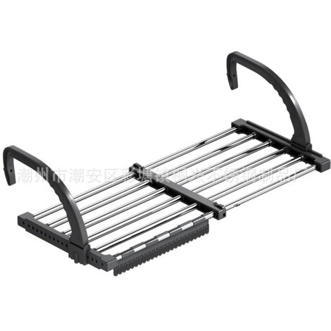 Secadora de ropa, secadora exprés, secador de radiador plegable, secadora colgante, tendedero extensible de acero inoxidable de 42-73 cm, secador de radiador para balcón, secador de toallas