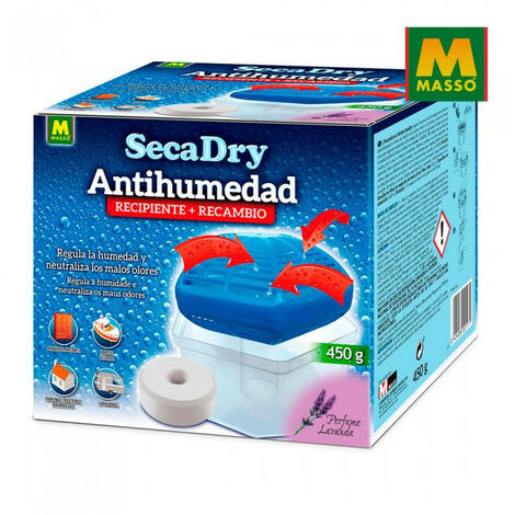 Secadry Antihumedad Recipiente+Tableta 450Gr