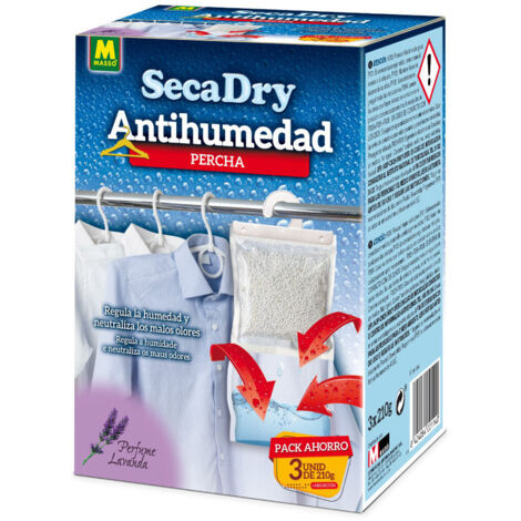 Secadry Pack 3 Ganci Antimuffa 3x120g 231646 Massó