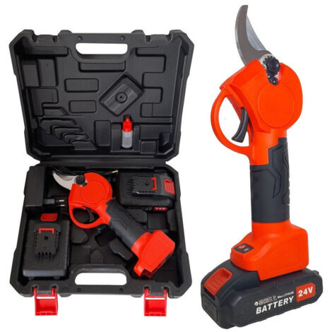 Sécateur 24v Double Batterie Coupe 20mm Ea-93302