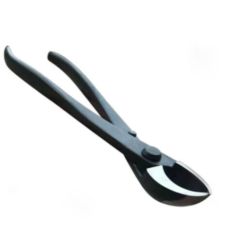 Sécateur à branches concave manuel de 20,6 cm (8,1 pouces) en acier au manganèse pour bonsaï et jardin. Outil de coupe de branches en forme de bouton.