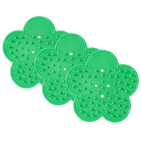 Sécateur à rosiers en plastique pour épines, outil de jardinage, lot de 3, vert
