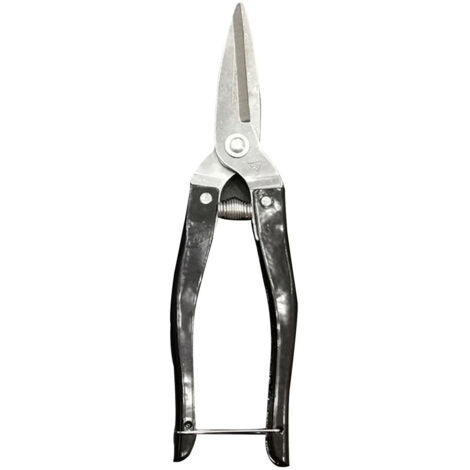 Sécateur aiguisé pour arbres fruitiers de jardin, noir