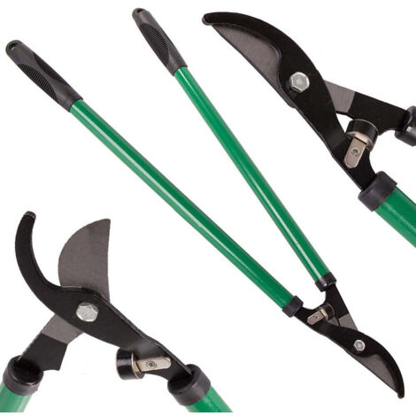 Secateur ciseaux de jardin manuel pour branches d'arbustes longue enclume