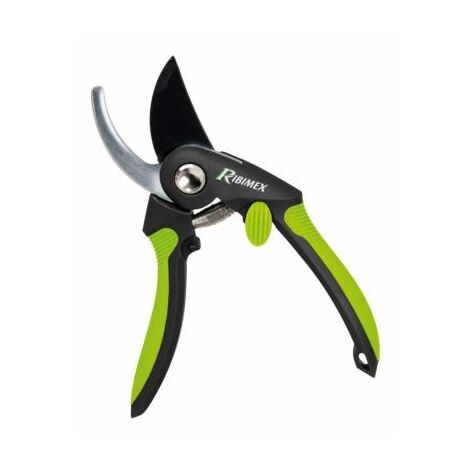 Sécateur courbe moulé 215mm diam. coupe 15mm acier sk5
