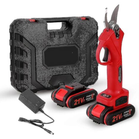 Sécateur électrique portable sans fil, sécateur à batterie rechargeable, cisaille de jardin-AquaForge