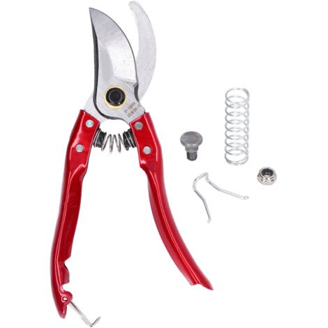Sécateur incisif acier carbone, ergonomique, coupe nette, idéal pour taille précision et branches moyennes