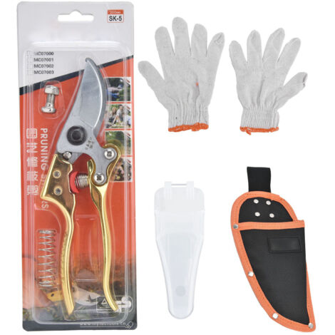 Sécateur Jardin Léger pour Taille Arbres Fruitiers et Branches