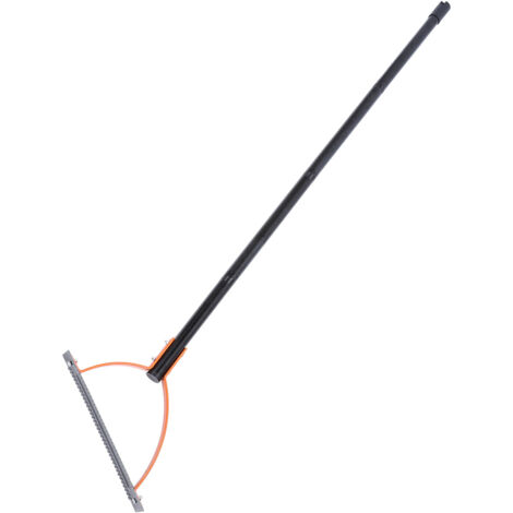 Sécateur manuel pour mauvaises herbes, lame dentelée à double tranchant en acier au manganèse (65), manche en acier inoxydable, pour jardins et pelouses, 4 sections