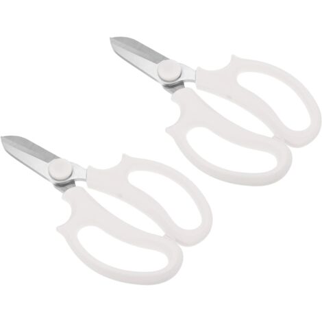 Sécateur professionnel, cisaille de jardin, sécateur pour la taille des arbustes et des haies (jeu de 2 pièces)