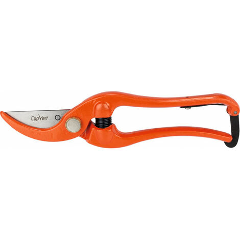 Sécateur traditionnel tout forgé 23 cm coupe franche - CAPVERT