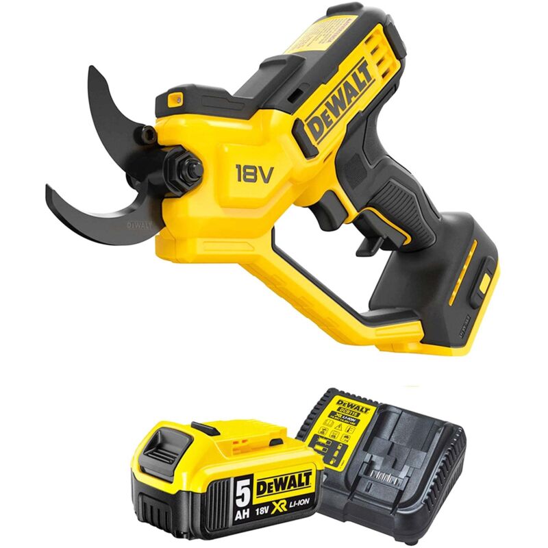 Sécateur Sans Fil Dewalt DCMPP568P1-QW – 18V, Capacité de Coupe 38 mm - vue 2