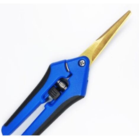 Secateurs De Taille - Lames Courbées En Acier Titane - Pour Plantes D'intérieur Et Extérieur - 1 Pièce