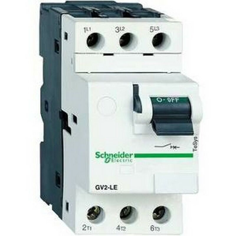 

Schneider interruptor del motor GV2LE04 GV2LE 0,63 A 3P 3d de disparo magn