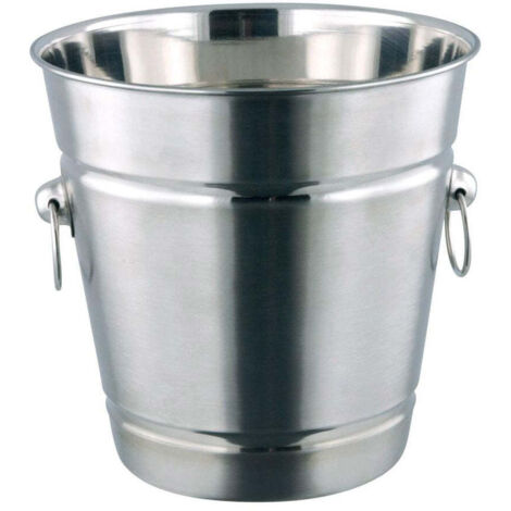 Secchiello champagne easy con anelli in acciaio inox 20 cm