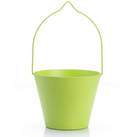 Secchiello per Rubinetti Porta-Secchio 25x23x18 cm in Alluminio Belfer 42/SC Verde Acido
