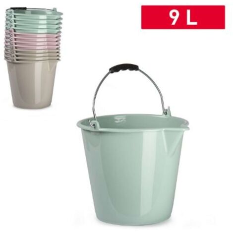 Secchio 9Lt Con Manico - Colori Assortiti - 141581A Pf