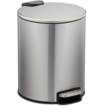 Secchio a pedale in acciaio inox da 5 litri