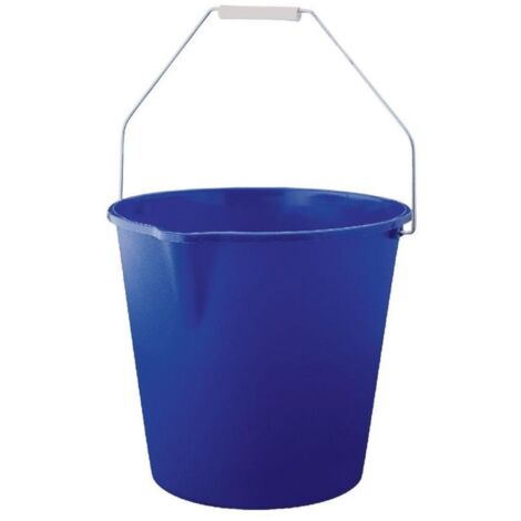 SECCHIO ACQUA DA LITRI 13 29X31X26 CM COLORI ASSORTITI SPA SET 5 PEZZI - BAMA