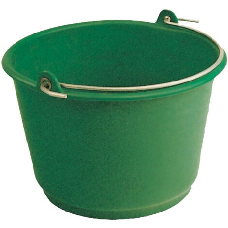 SECCHIO AGRICOLO VERDE LT.18 D.CM.37 GR.960. Prezzo per 1 pezzo.