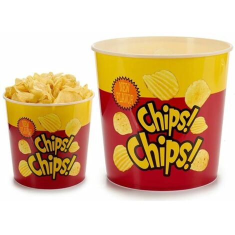 Secchio Chips Rotund Dimensioni:21,5 x 20 x 21,5 cm