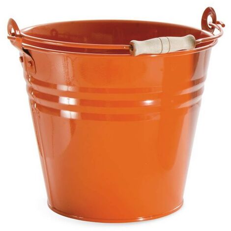 SECCHIO COLATO ARANCIO D. 28 x H.26 cm