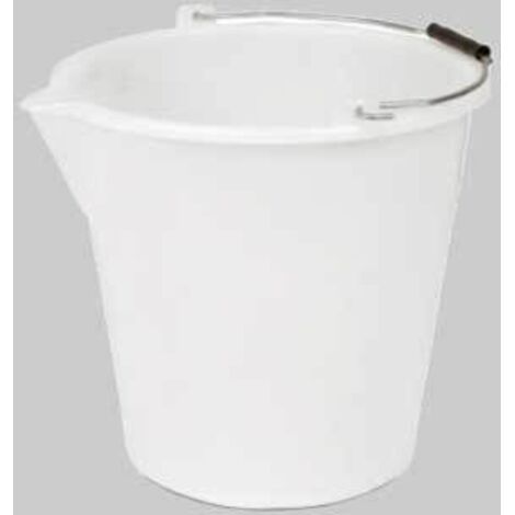 Secchio con becco bianco 17 lt