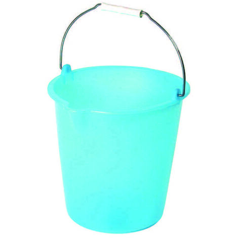 Secchio con becco - Capacità: lt 10 - 6 pz - Misure: Ø cm 27,7x24,5h