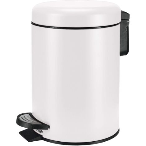 Secchio cosmetico One bianco, materiale: acciaio inox/PP, dimensioni: secchio 3 litri