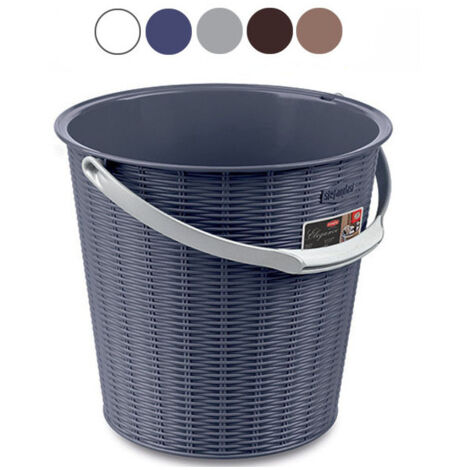 Secchio Elegance Grigio L 10 Stefanpl