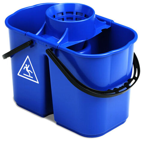Secchio Fox blu doppio da 8+6 Lt.