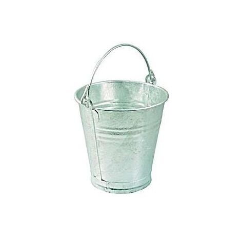Secchio in metallo lamiera zincata 7 lt.