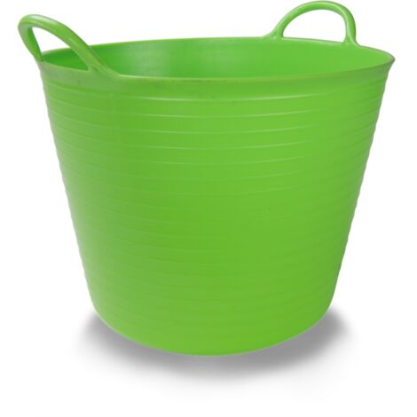 SECCHIO IN PLASTICA 6/8 LITRI RETTANGOLARE TARATO - Colore Amico