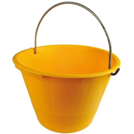 SECCHIO IN PVC CM 36 GIALLO