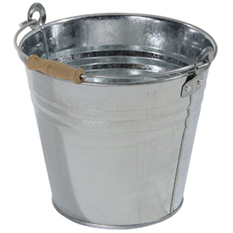SECCHIO IN ZINCO 8 LT