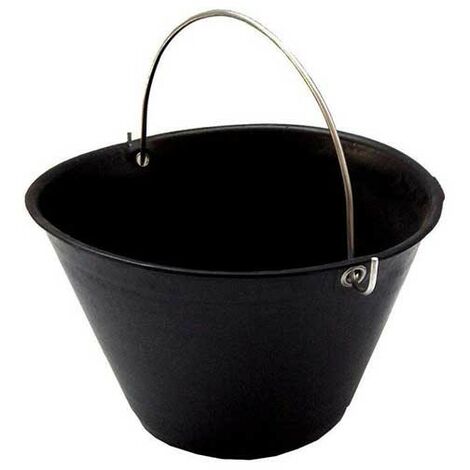Secchio leggero - ø cm 34 - litri 8 : Colore - Nero