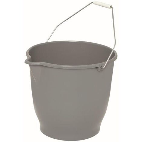 SECCHIO MANICO IN METALLO 10LT