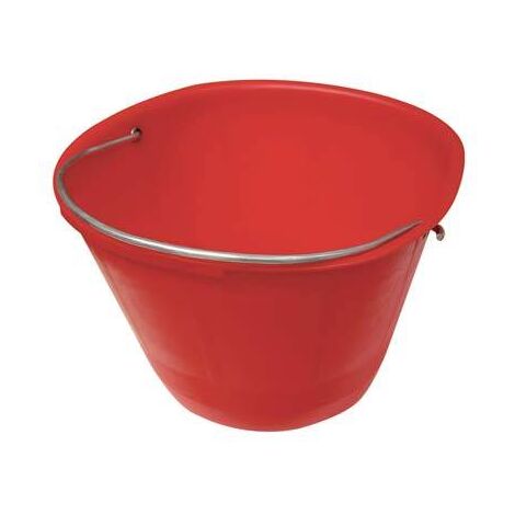 SECCHIO MURATORE PE ROSSO D.CM 36 LITRI 8 M.ZINCATO