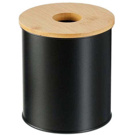 Secchio per cosmetici da 2 litri con coperchio in bambu