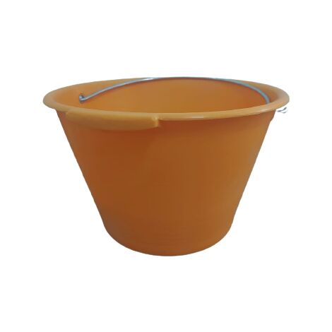 Secchio Per Edilizia Super Extra LDPE Giallo D.36