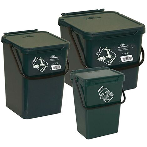 SECCHIO PER RACCOLTA DIFFERENZIATA 10 LITRI - CM 23 X 24 X 30