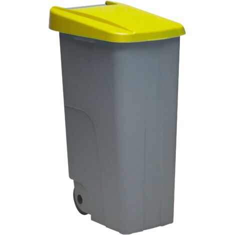 Secchio per Raccolta Differenziata Denox Giallo 110 L