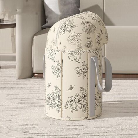 Secchio pieghevole per pediluvio, secchio per pediluvio  Borsa per lavaggio piedi per vasca idromassaggio per pediluvio caldo con copertura per ginocchia - Borsa per pediluvio portatile, secchio