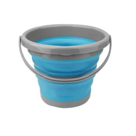 Secchio pieghevole - Secchio portatile per uso interno ed esterno - Contenitore retrattile ideale per campeggio, pesca, uso domestico, lavanderia, giardinaggio