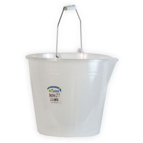 Secchio Agricolo Ovale Per Raccolta 25 Litri - Manico In Metallo, Ideale Per Orto E Giardino - Foto 9