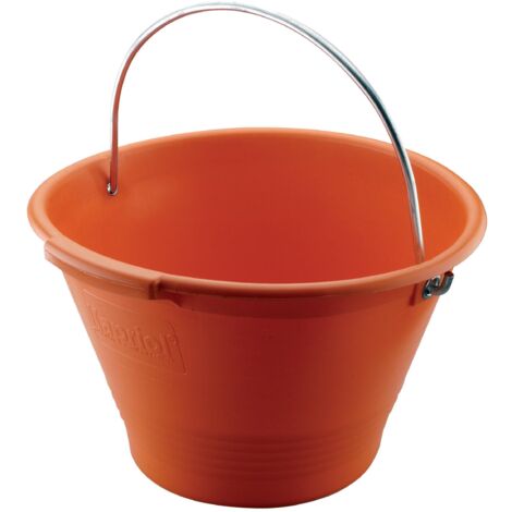 Secchio plastica Kapriol  lt.10 arancio