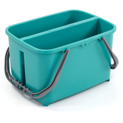 Secchio Slim verde doppio da 11+11 Lt.