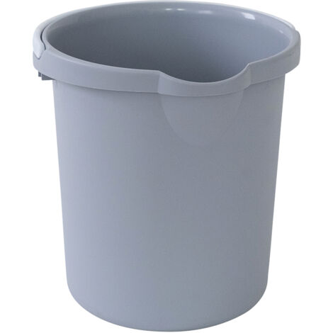 SECCHIO TONDO 12L D.31XH30CM GRIGIO