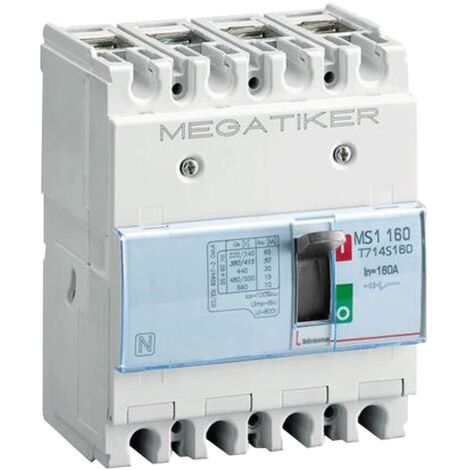 Seccionador de caja moldeada Bticino Megatiker 160A T714S160